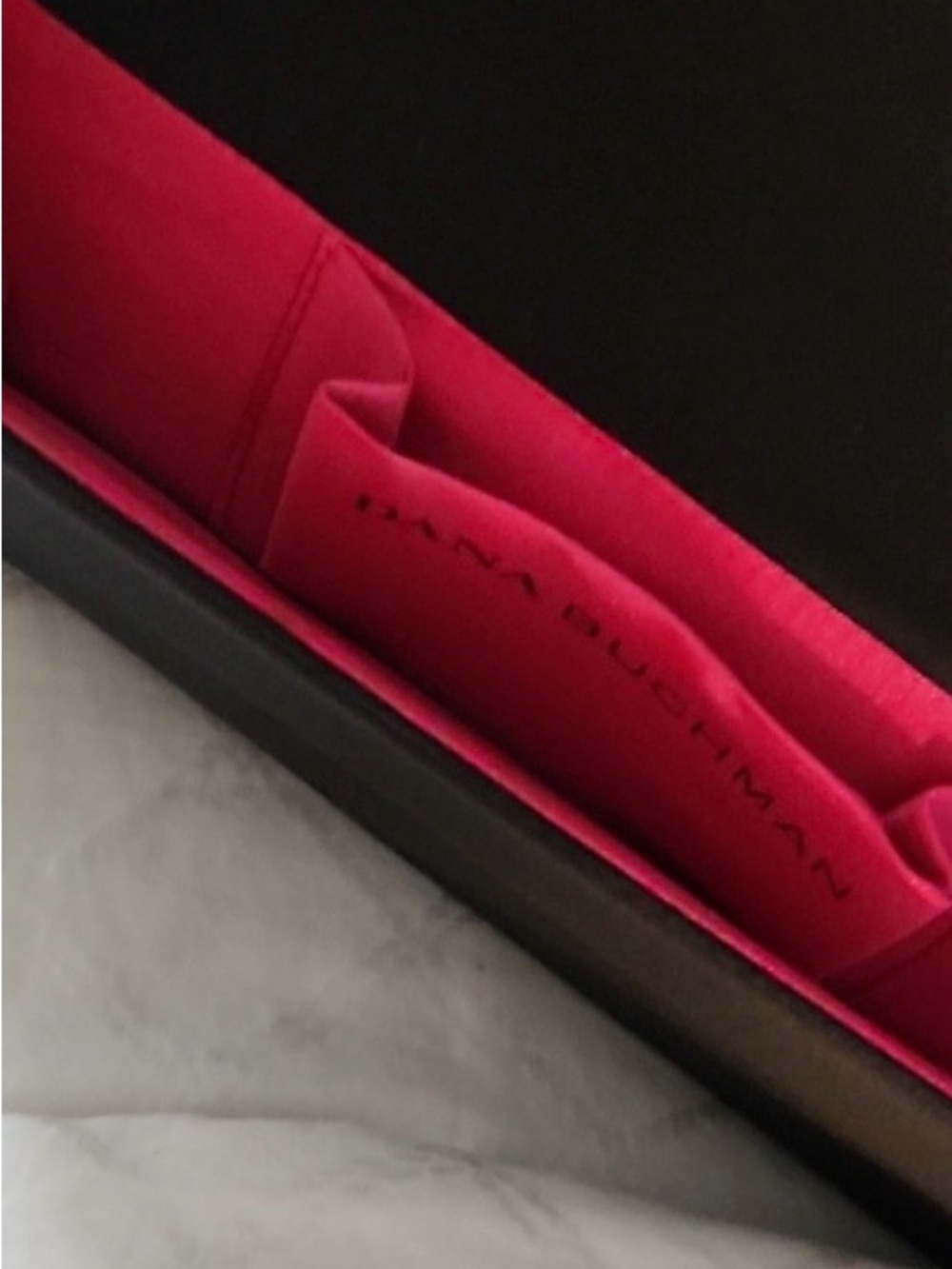 Dana Buchman Hot Pink Interior Handbag Accent